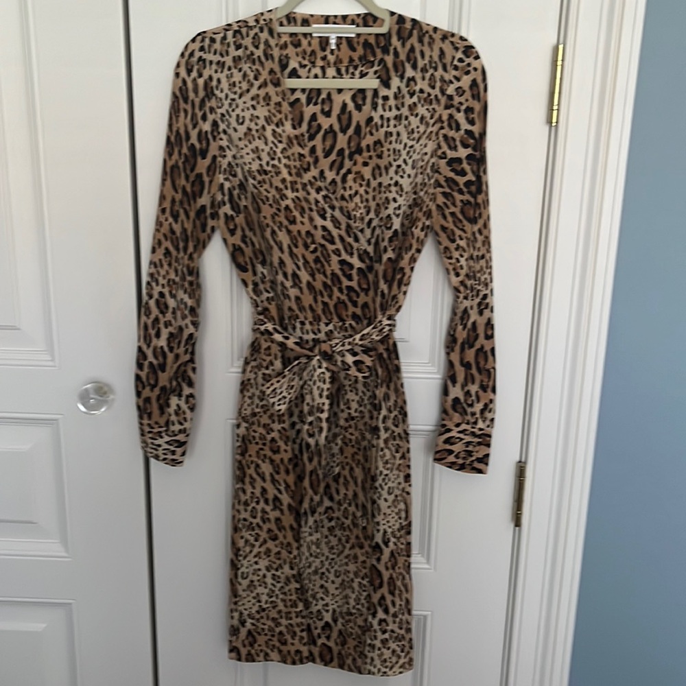 frame Sargent pepper silk long sleeve dress